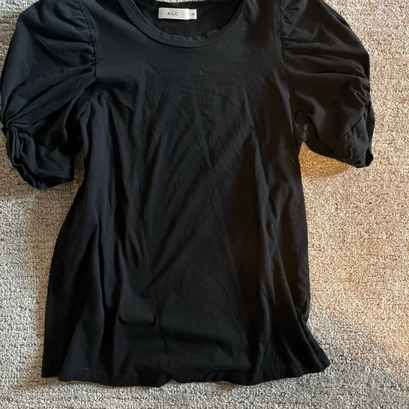 A.L.C. Kati Puff Sleeve Tee XS - Picture 1 of 2